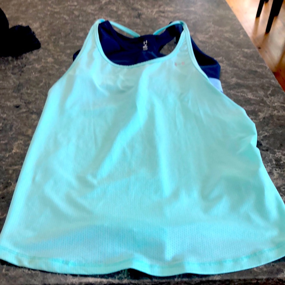 Cute lil under armour work out tank
